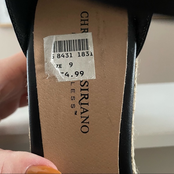 Burlap Heels - Picture 5 of 5